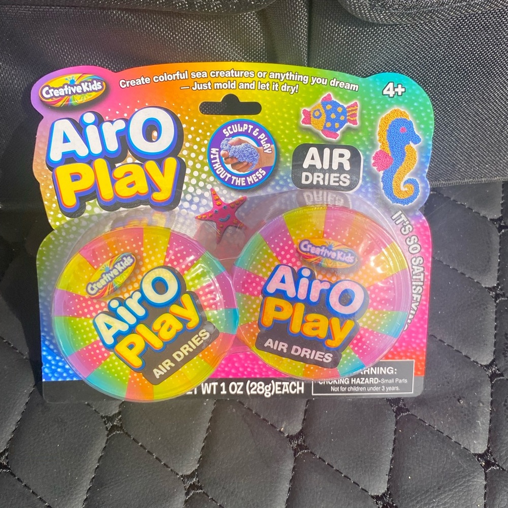 Airo Play Air Dries Rainbow Modeling Compound - Pack of 2 - Picture 4 of 5